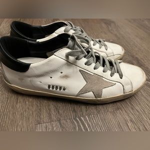 Golden Goose leather superstar sneakers